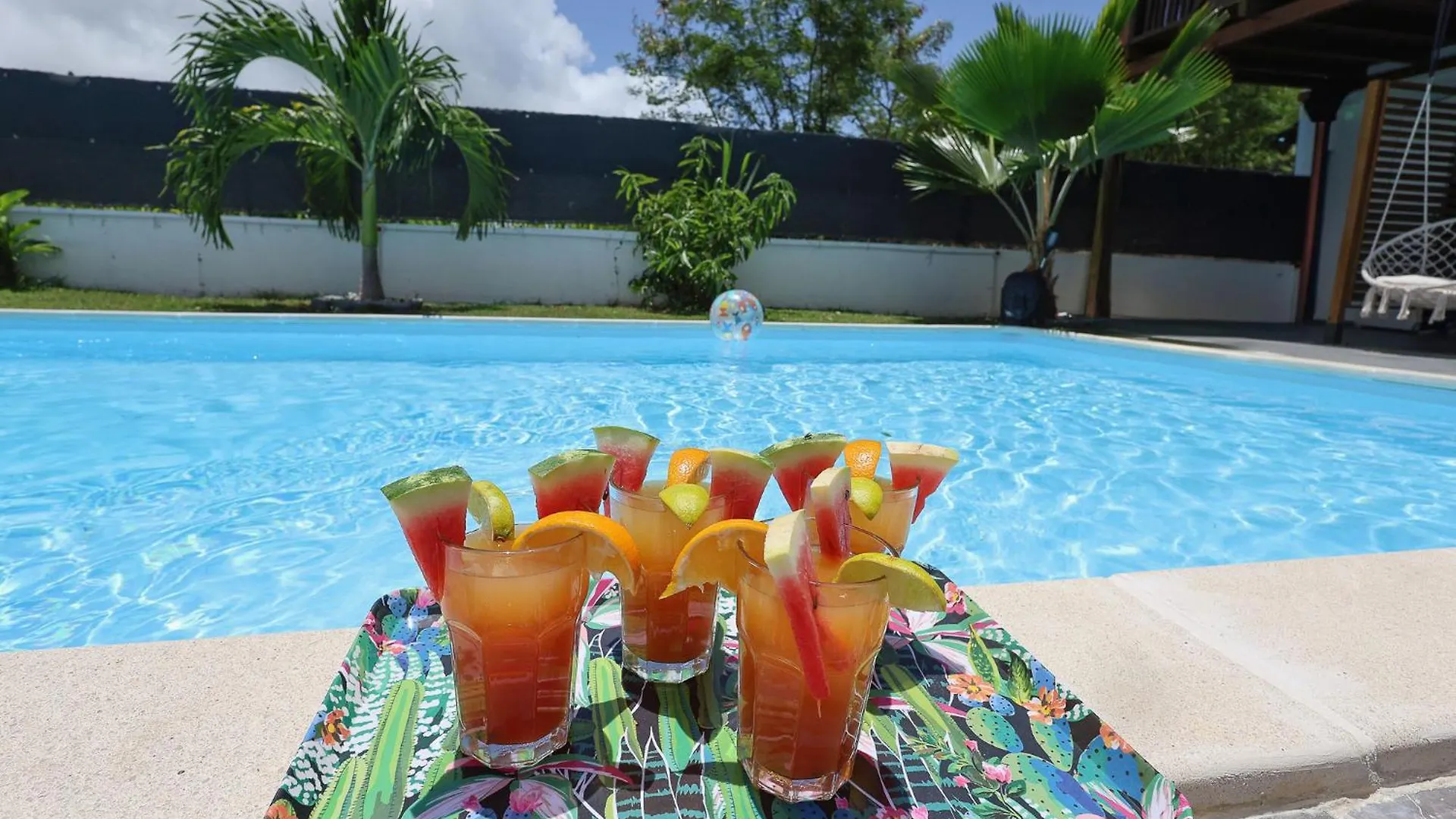 아파트 Villa O'Mangos Hibiscus 생프랑수아